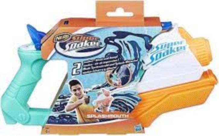Nerf: Super Soaker: Splash Mouth, Kinderen en Baby's, Speelgoed | Overig, Nieuw, Jongen, Ophalen of Verzenden
