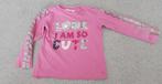 Superleuk roze shirt 86 Bakkaboe als nieuw, Meisje, Shirtje of Longsleeve, Ophalen of Verzenden, Zo goed als nieuw