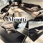 Minotti Moore Modulaire Sofa - Antraciet, Ophalen, Gebruikt, Vierpersoons of meer