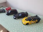 3x bestuurbare RC auto's schaal 1:24, Zo goed als nieuw, Auto onroad, Schaal 1:24, Ophalen