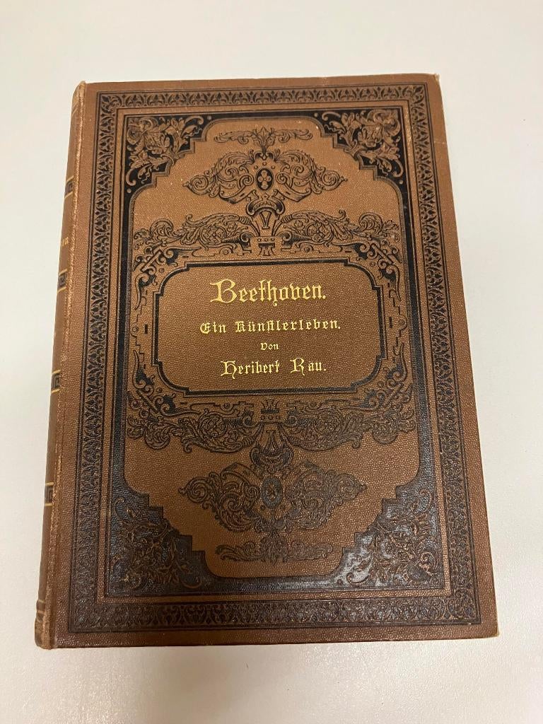 Beethoven ein kunstlerleben Rau 1887, Boeken, Ophalen of Verzenden, Gelezen