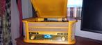 Denver retro platenspeler - cd, cassette, lp, usb en radio, Ophalen, Zo goed als nieuw