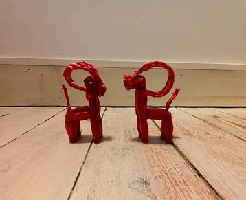 Rieten bokjes rood Vintags Retro beschikbaar voor biedingen