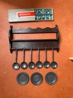 Hangrek met tinne lepels, Antiek en Kunst, Ophalen of Verzenden