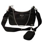 Prada RE-EDITION 2005 Handbag Nylon Black, Prada, Gebruikt, Support@prada.com, Prada S.p.A., 1 Via A. Manzoni, 
20121 Milan
Italy