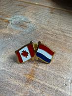 Leuke pin voor de verzamelaar Canada-Nederland, Verzamelen, Speldjes, Pins en Buttons, Ophalen of Verzenden, Zo goed als nieuw