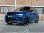 Land Rover Range Rover Sport SVR 5.0 V8 SC (bj 2018), Auto's, Automaat, Gebruikt, 8 cilinders, Blauw