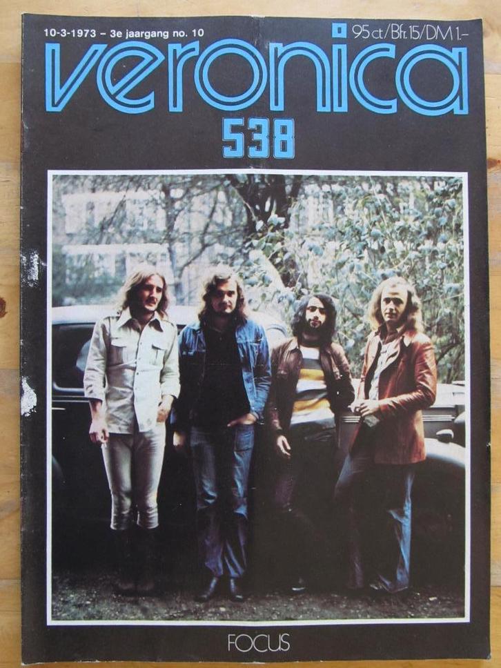 Veronica 1973 Focus Les Humphries Singers Lowland Trio Udo, Verzamelen, Tijdschriften, Kranten en Knipsels, Tijdschrift, Nederland