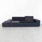 1 Vitra Hella Jongerius Poldersofa XL Zwart Mix, Huis en Inrichting, 250 tot 300 cm, Nieuw, Rechte bank, Stof