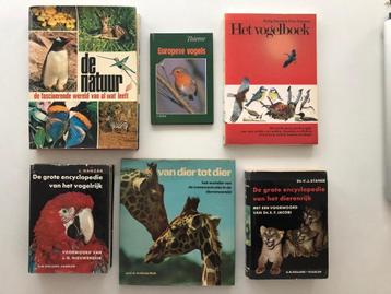 Diverse natuurboeken, 6 stuks beschikbaar voor biedingen