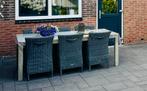 Nog mooie tuinset, met 6 Hartman stoelen, Ophalen, Zo goed als nieuw