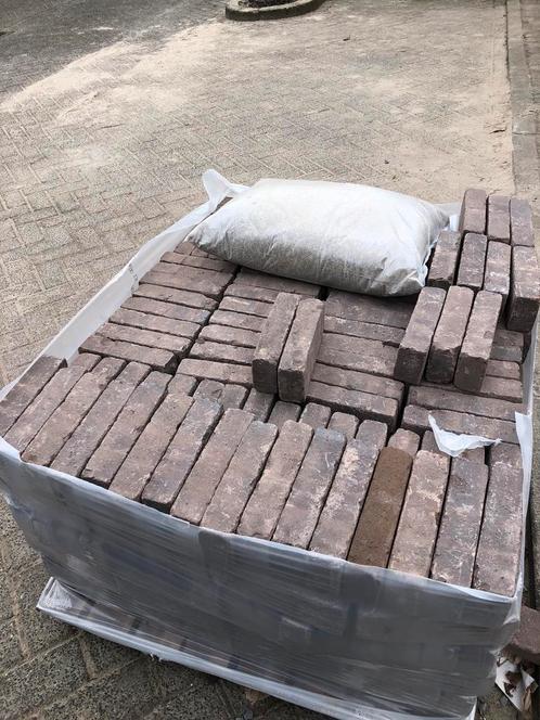 Mooie getrommelde bruine bakstenen, klinkers Carrington, Tuin en Terras, Tegels en Klinkers, Nieuw, Klinkers, Beton, Minder dan 5 m²