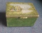 Oud thee blikje, Ophalen of Verzenden, Gebruikt, Thee