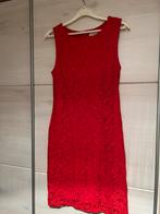 Rood kanten jurk, S Oliver, maat 38, Kleding | Dames, Maat 38/40 (M), Zo goed als nieuw, Verzenden, Rood