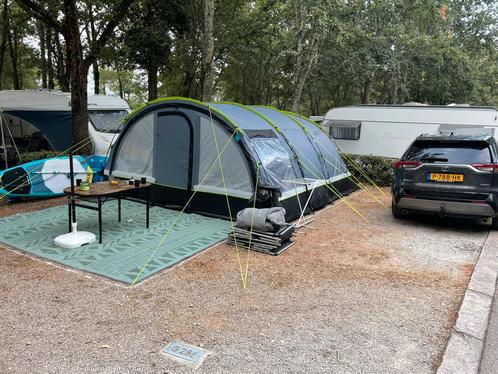 Lugano 6 XL tunneltent cool &dark, Caravans en Kamperen, Tenten, Zo goed als nieuw, Ophalen of Verzenden