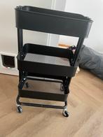 IKEA Roltafel / Trolley - Zwart, Ophalen, Gebruikt