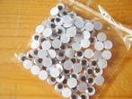 Plakoogjes, wiebeloogjes 7 mm rond, Hobby en Vrije tijd, Knutselen, Ophalen of Verzenden, Nieuw, Materiaal