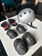 Rolschaatsen set met beschermers en helm, Ophalen of Verzenden, Verstelbaar, Gebruikt, Kinderen