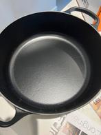 Nieuwe Le Creuaet Risotto Pan 30 cm in de doos, Gietijzer, Nieuw, Ophalen of Verzenden, Keramische plaat