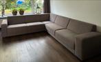 Taupe kleur hoekbank, Huis en Inrichting, Banken | Bankstellen, Ophalen, 250 tot 300 cm, Gebruikt, Hoekbank