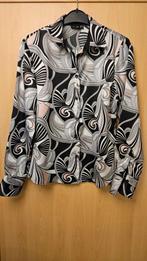 Oscar B. satijnen blouse, maat 38, als NIEUW!, Maat 38/40 (M), Oscar B., Zwart, Ophalen of Verzenden