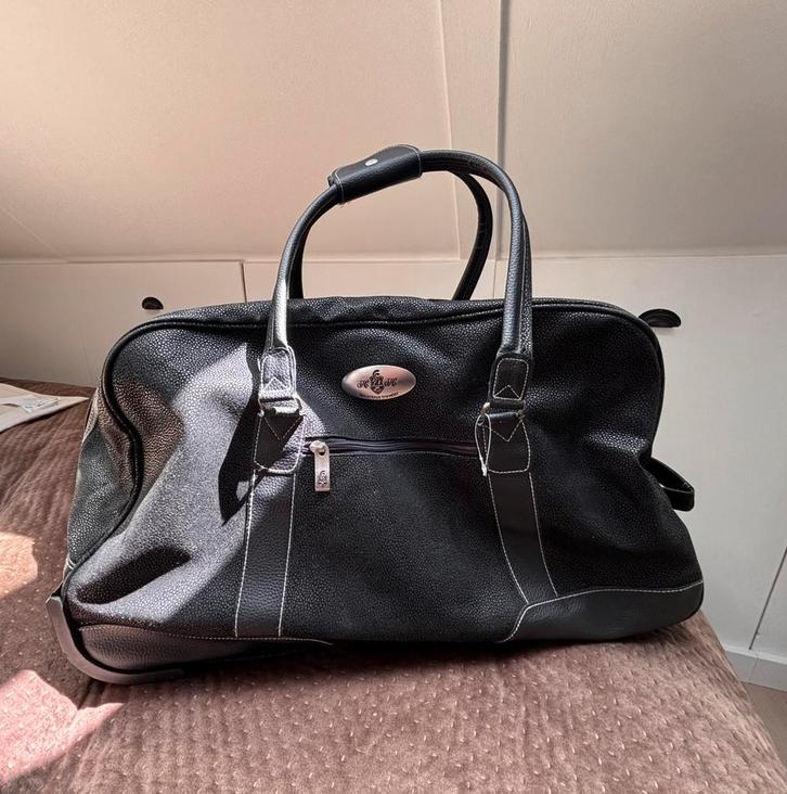 Herwalts tassenfabriek luxe koffer reistas op wielen, Sieraden, Tassen en Uiterlijk, Tassen | Reistassen en Weekendtassen, Zo goed als nieuw