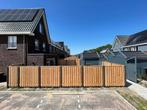 Schutting Caballerowood met antraciet betonsysteem, Ophalen, Nieuw, Hout