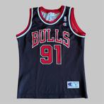 Vintage 90s Dennis Rodman Champion bulls basketball jersey, Ophalen of Verzenden, Kleding