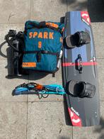 Kiteset 2023 l Spark 9.0m l Super E 137 l Bar & Bindingen, Watersport en Boten, Kitesurfen, Ophalen, Kitesurf-set, Twintip, 9 m²