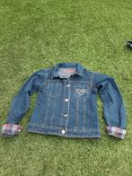 Spijkerjasje maat 134, Kinderen en Baby's, Kinderkleding | Maat 134, Ophalen of Verzenden, Zo goed als nieuw, Meisje, Jas