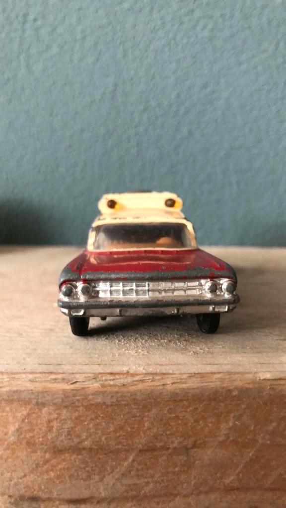 Vintage GORGI TOYS Cadillac Ambulance, Hobby en Vrije tijd, Modelauto's | 1:43, Gebruikt, Auto, Overige merken, Verzenden