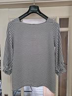 Opus gestreepte blouse - maat 36 (S), Zwart, Ophalen of Verzenden, Zo goed als nieuw, Maat 36 (S)