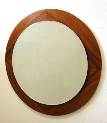 Vintage spiegel palissander Deens design Scandinavisch hout beschikbaar voor biedingen