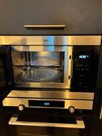 Te koop AEG inbouw magnetron 900watt, Witgoed en Apparatuur, Magnetrons, Ophalen, Gebruikt, 60 cm of meer, Magnetron