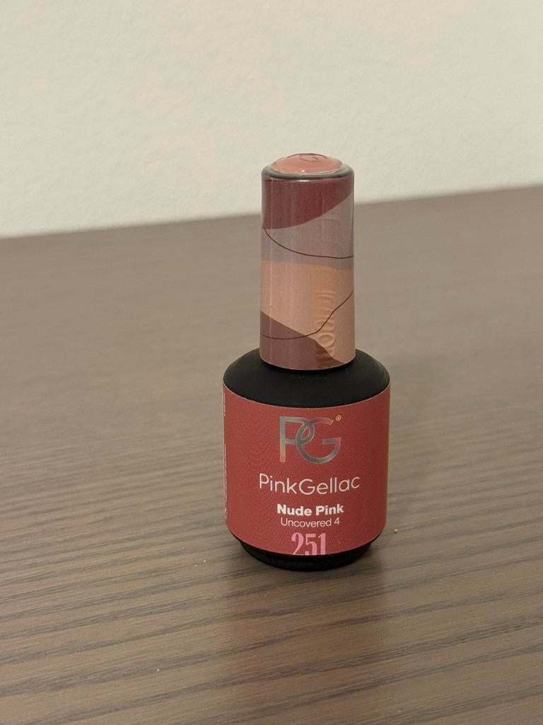 Pink Gellac - Nude Pink, Ophalen of Verzenden, Zo goed als nieuw, Handen en Nagels