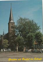 BORKEL EN SCHAFT Mgr. Kuijpersplein met Kerk, Gelopen, Noord-Brabant, Verzenden, 1980 tot heden