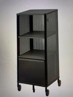 zwart kastje op wielen, Huis en Inrichting, Kasten | Overige, Ophalen, Zo goed als nieuw