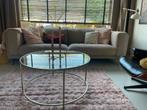 Ronde salontafel goud, Huis en Inrichting, Ophalen, 50 tot 100 cm, Rond, 50 tot 100 cm