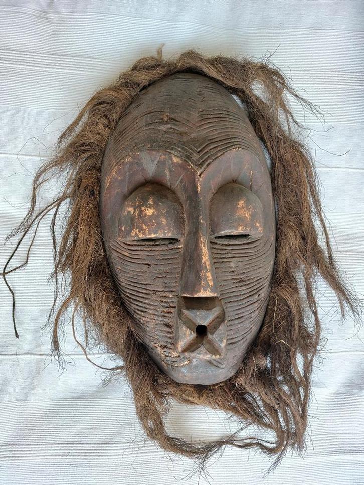 Afrikaans Songye masker, Antiek en Kunst, Kunst | Niet-Westerse kunst, Ophalen of Verzenden