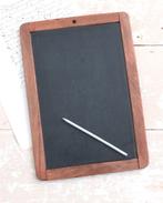 Oude lei met griffel, Antiek en Kunst, Ophalen of Verzenden