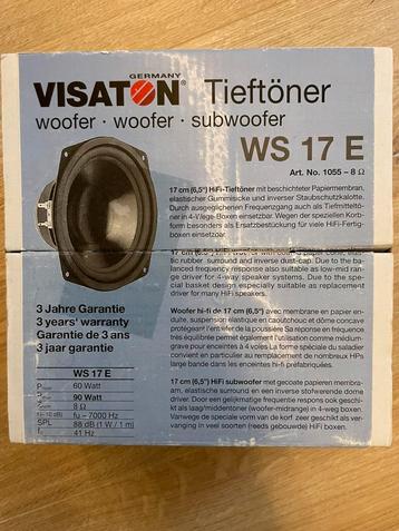 Visaton WS 17 E 8ohm beschikbaar voor biedingen