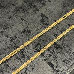 18k gouden rope chain ketting schakel nieuw
