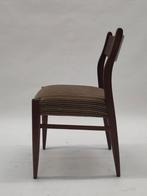 Vintage houten eetkamerstoel palissander hout stoel eettafel, Ophalen, Gebruikt, Bruin, .