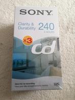 Vhs banden (nog geseald) Sony 3 x 240 (4 uur), Alle leeftijden, Ophalen of Verzenden, Gebruikt, Overige genres