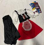 Sexy roodkapje outfit met gratis netkousen, Kleding | Dames, Ophalen of Verzenden, Zo goed als nieuw, Carnaval