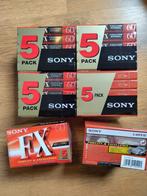 Sony FX 5C-60FX1D Compact Cassettes - 30 stuks!, Ophalen of Verzenden, Nieuw in verpakking, 26 bandjes of meer, Origineel