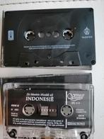 2 cassettebandjes muziek uit Indonesie, Cd's en Dvd's, Ophalen of Verzenden, Zo goed als nieuw, Overige genres, 2 t/m 25 bandjes