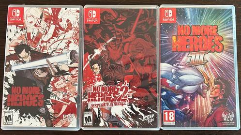 No More Heroes collectie, Switch, limited Run, Spelcomputers en Games, Games | Nintendo Switch, Zo goed als nieuw, Avontuur en Actie