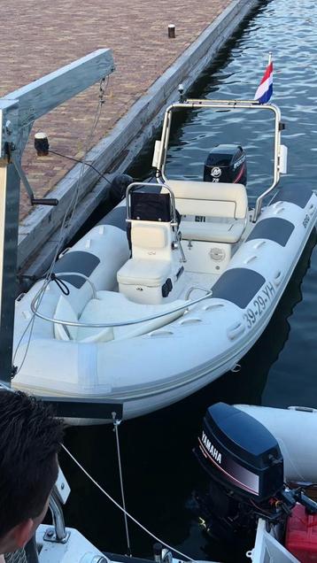 BRIG RIB 500 L Mercury 75 Pk Riba Trailer Complete Set beschikbaar voor biedingen