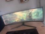 Samsung C49J89x Curved Ultrawide Monitor, Computers en Software, Gebruikt, VA, Overige resoluties, Ingebouwde speakers
